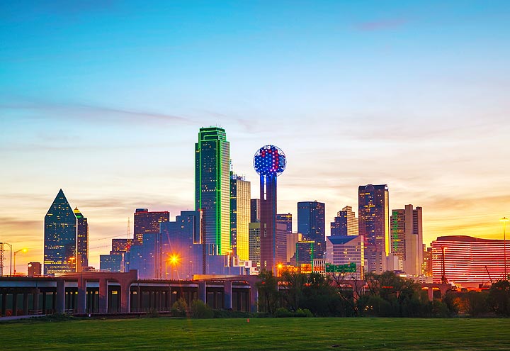 Dallas skyline