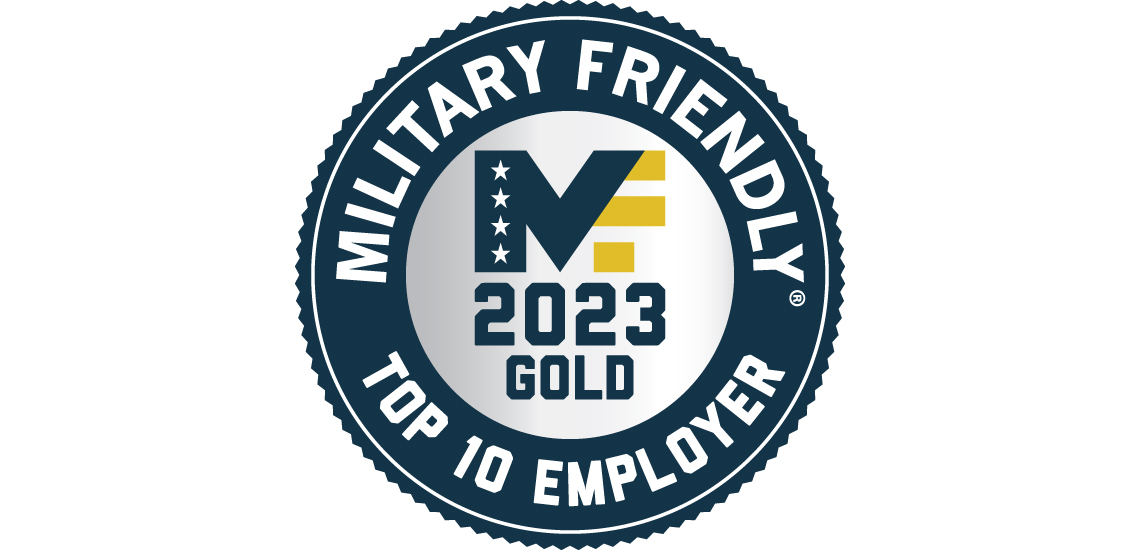 Methodist Health System has earned the 2023 Top 10 Military Friendly Employer Gold Designation.